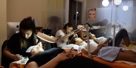 Lezione pratica corso Sopracciglia