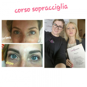 Roberta Di Fazio Corso Extension sopracciglia 25-05-2016