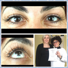 Valeria Mecca extension ciglia base